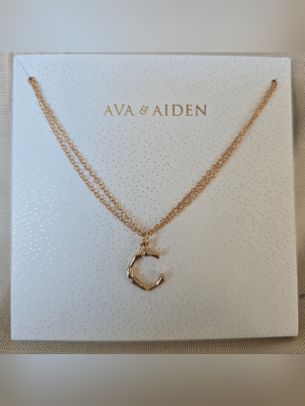 Letter C Necklace